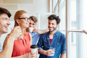 Keeping coffee drinkers happy by promoting coffee breaks