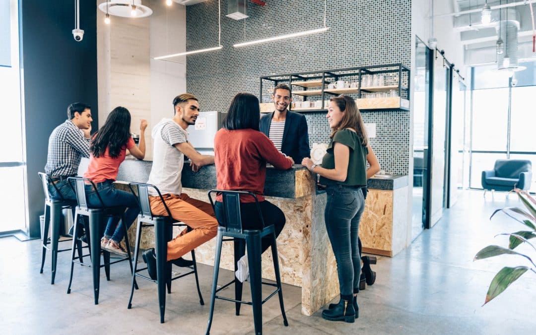 Colorado Pure - environmentally sustainable break room in Colorado Springs